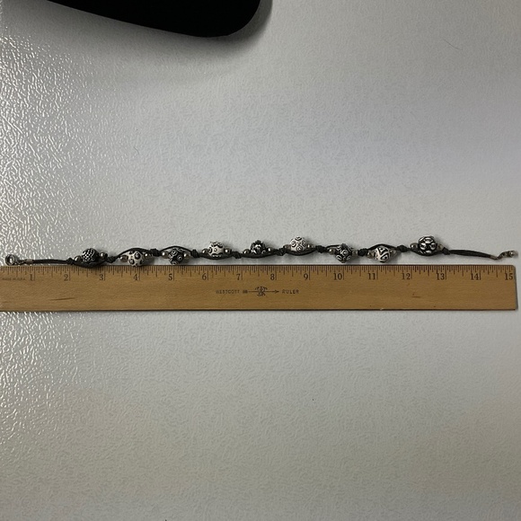 Beaded Choker Necklace Handmade Beads - Picture 6 of 10